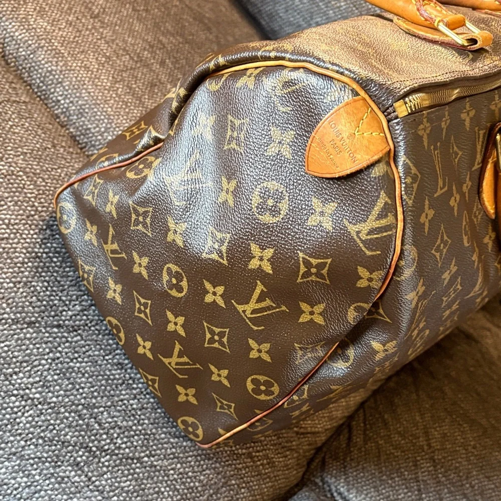 Louis Vuitton Speedy 40 Monogram Boston Bag- Preowned